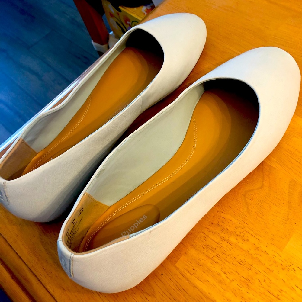 Hush Puppies Kendall Leather Ballet Flat sz11